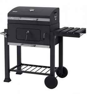 Tepro Toronto Click Barbecue au charbon de bois Anthracite/acier inoxydable