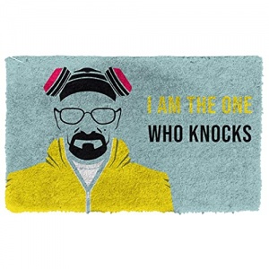 TIANTUR Paillasson Interieur extérieur Paillasson personnalisé Blanc Breaking Bad Walter