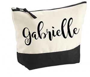 Trousse personnalisée, marquage prénom, existe en 2 tailles, trousse de toilette, prénom, cadeau