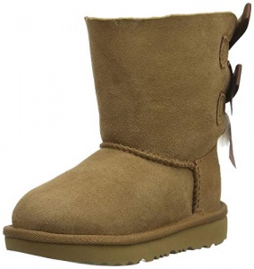 UGG BAILEY BOW II Bottine mixte enfant CHESTNUT 26 EU