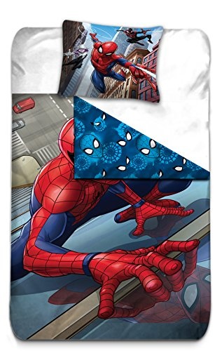 AYMAX SPRL Spiderman : la housse de couette préférée des fans de superhéros