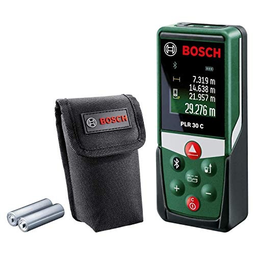 Bosch – Télémètre laser PLR 30C avec application dédiée