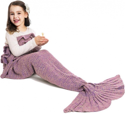 Couverture queue de sirène pour une fille de 10 ans